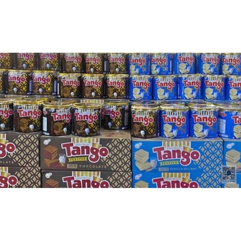 

Tango wafer chocolate & vanilla KLG 240g/karton isi 6 pcs