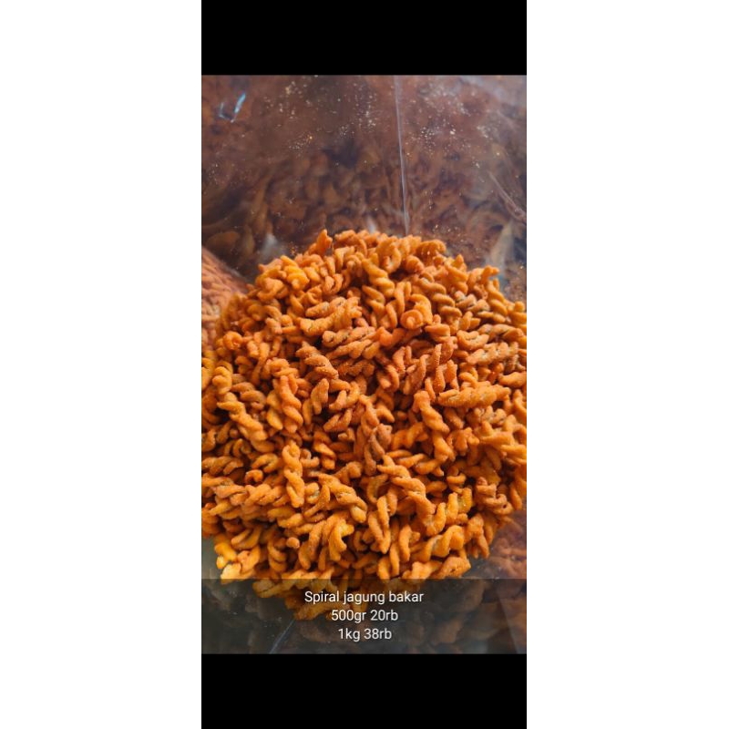 

makroni spiral 500gram rasa balado