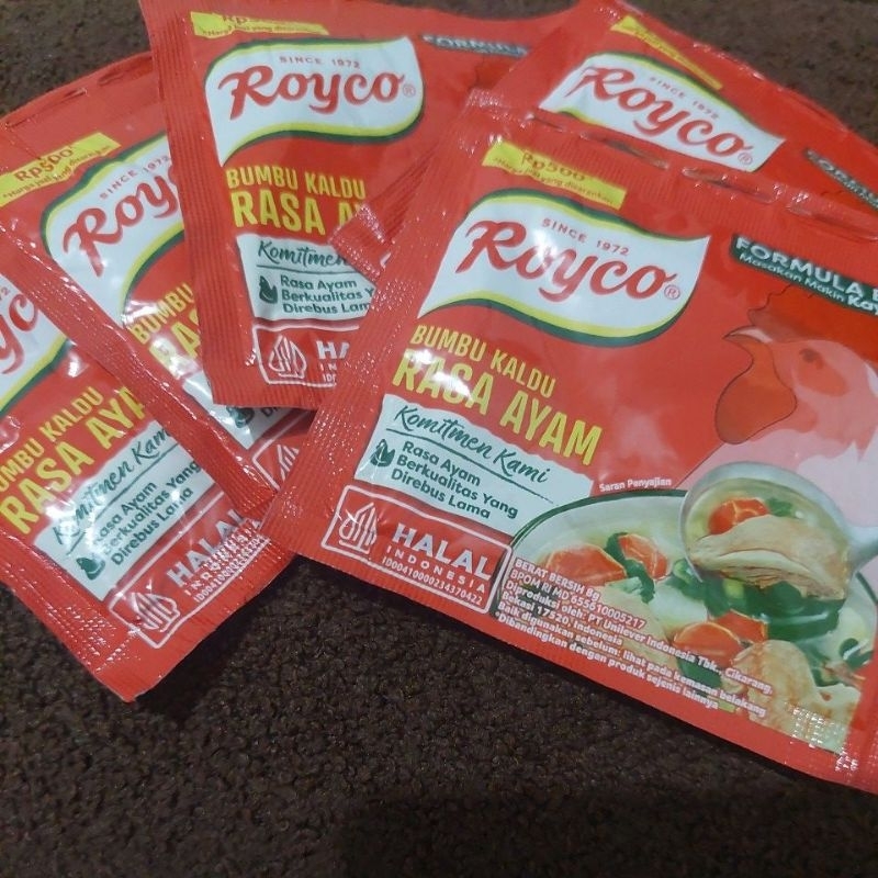 

ROYCO AYAM KALDU SPESIAL KEMASAN RENCENG EKONOMIS ISI 12 PACK MURAH