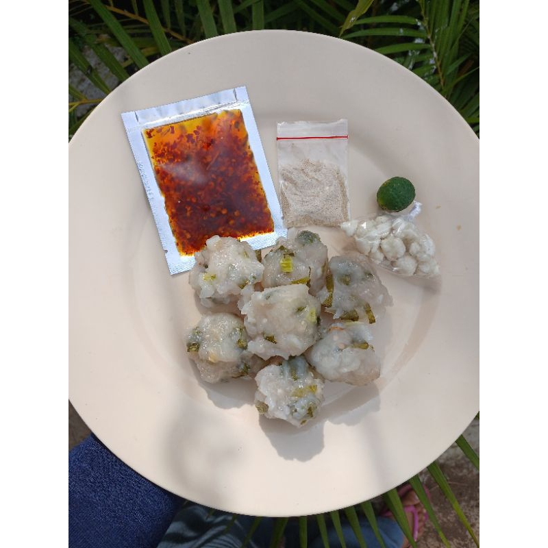 

Jajanan Murah makanan viral kuah Cirawang / aci tulang rangu bawang instan isi 7pcs