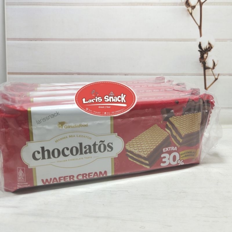 

Garuda Chocolatos Wafer Cream Isi 10 Bks