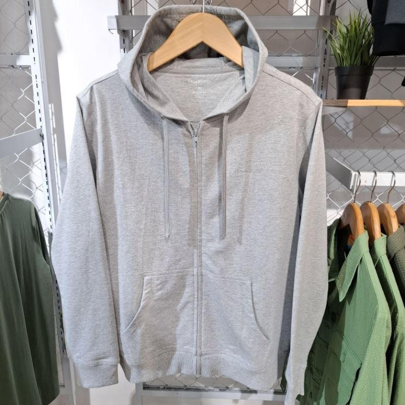 Greenlight Jaket Zipper Hoodie Pria Original 161024