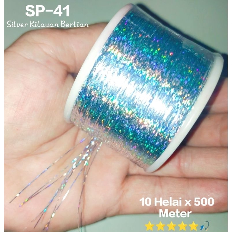 1 Rol Bulu Mutiara Umpan Pancing | Bulu Mutiara Eurora | Bulu Mutiara BEE | bulu mutiara stella | Be