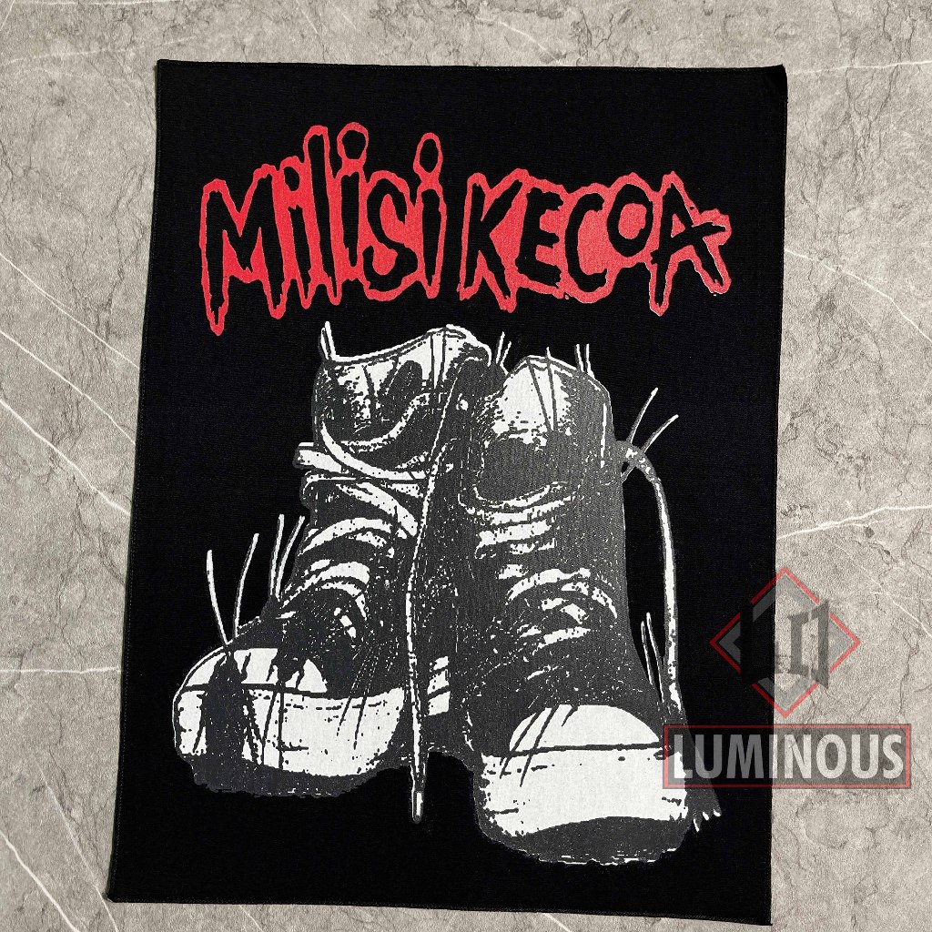 Feb428 Backpatch Sablon/Emblem Punggung besar/musik/Band Punk Rock Hardcore Metal