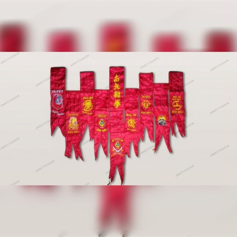 SABUK MERAH WARGA TINGKAT II IKSPI KERA SAKTI BAHAN PELES