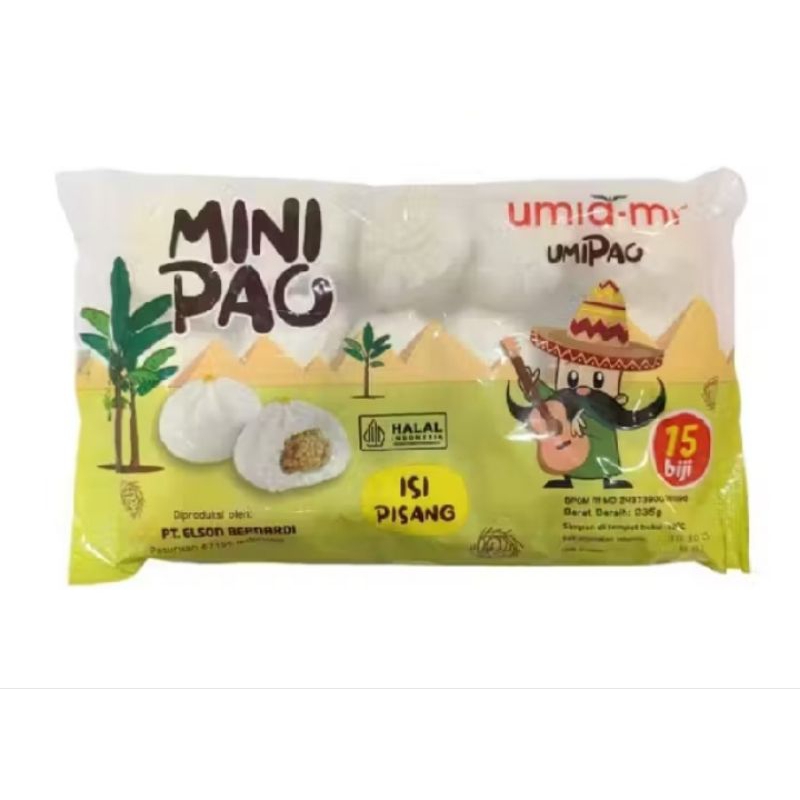 

Umiami Mini Pao Pisang isi 15 pcs