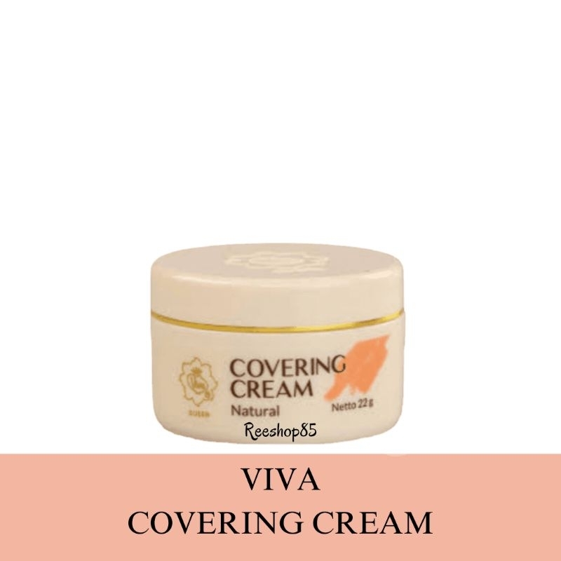VIVA Queen Covering Cream | Alas Bedak Foundation Viva
