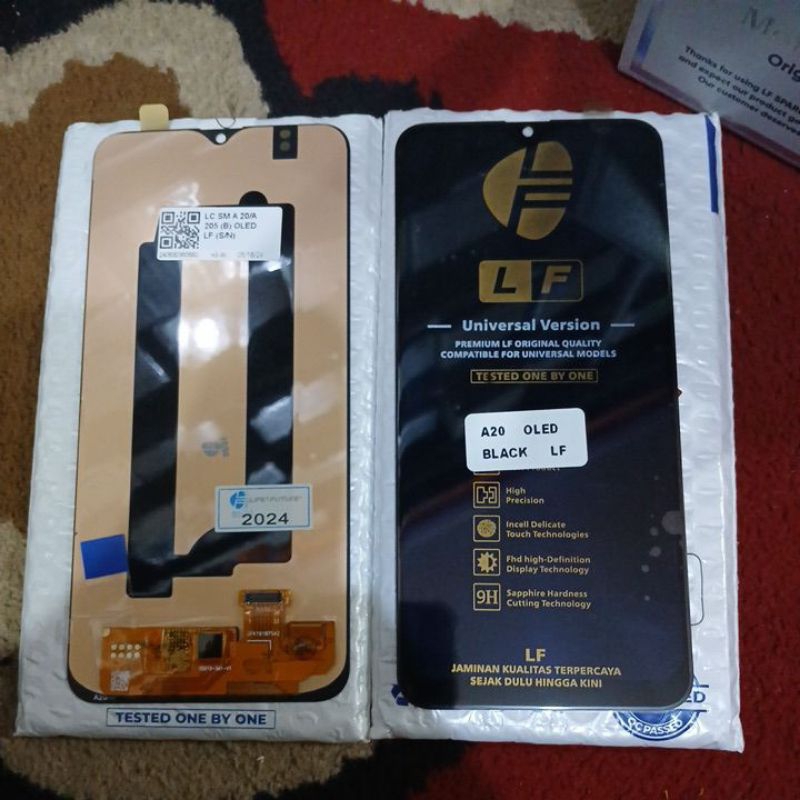 LCD SAMSUNG A20 A205 OLED LF