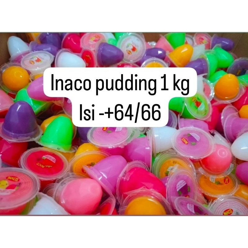 

inaco jely pudding 1 kg exp 2026 isi 64/66 pcs