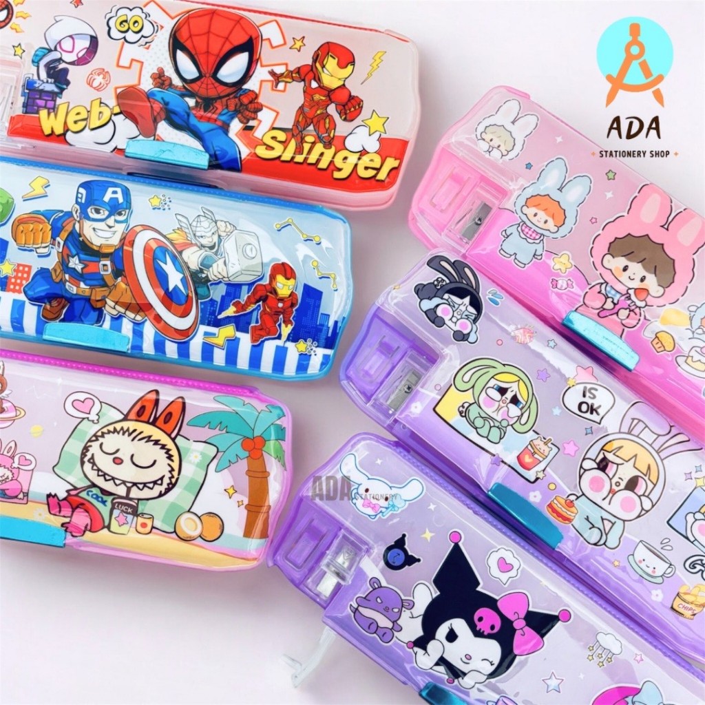 

TEMPAT PENSIL MAGNET BERGAMBAR DENGAN RAUTAN /FC-8090/PC MAGNET/LABUBU/CRY BABY/SPIDERMAN