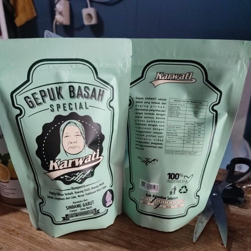 

gepuk basah karwati