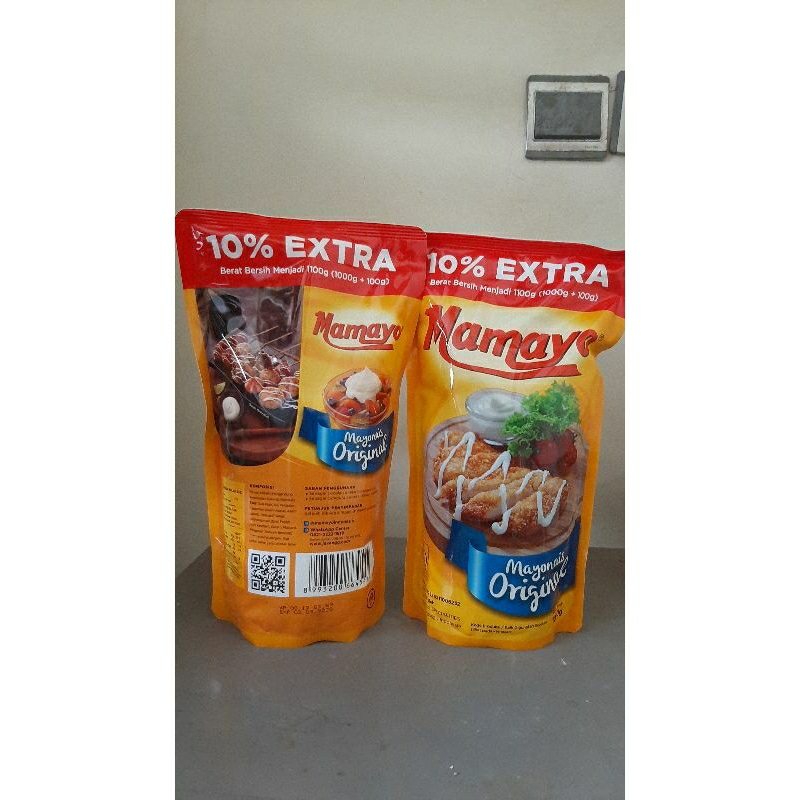 

Mamayo Mayonaise Original 1kg Extra 10%