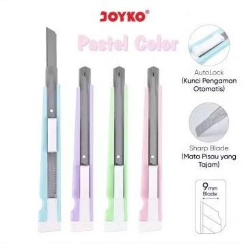 

Cutter Kecil JOYKO A-300 Warna Pastel