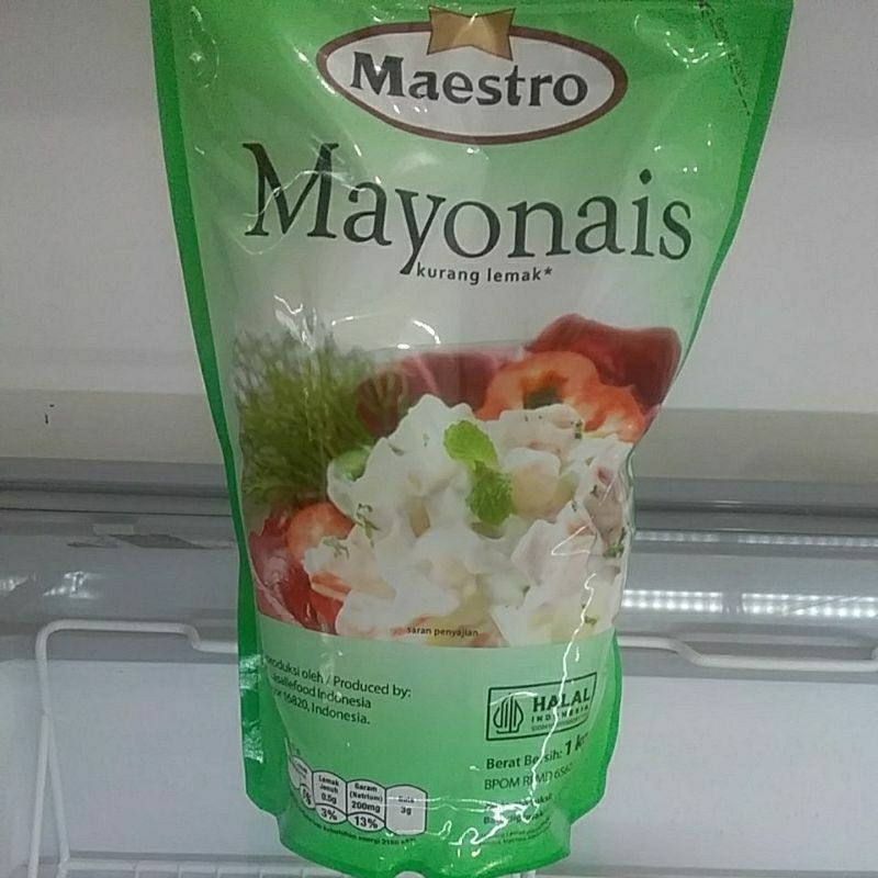 

Maestro mayonais original berat 1 kg