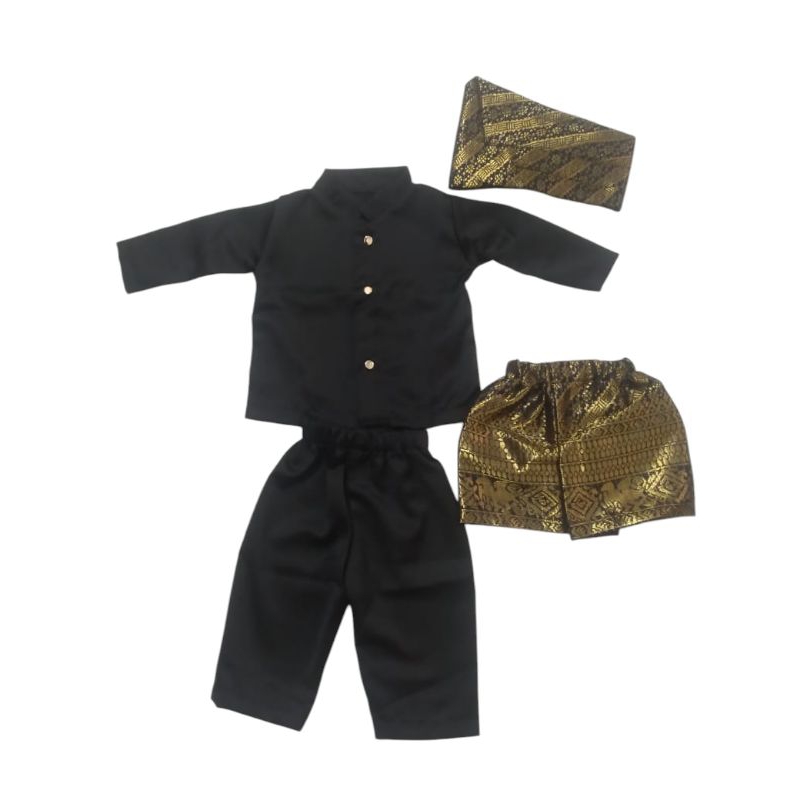 pakaian adat melayu anak laki-laki  /baju adat riau/baju kondangan