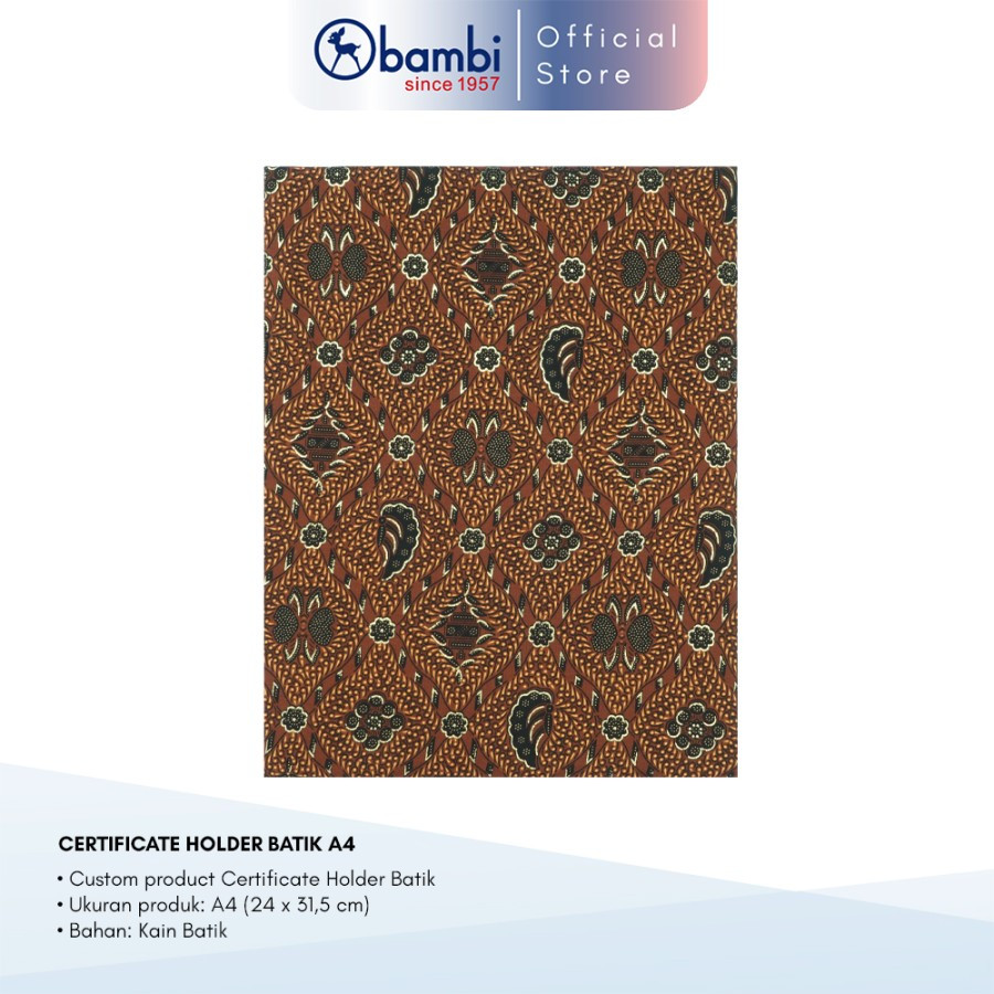 

Bambi Certificate Holder Kreatif 7100K