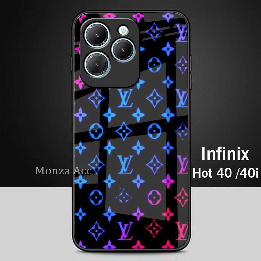 Softcase Glass Kilau Infinix 40 Pro/Hot 40i/Hot 40 - Casing Hp Infinix 40 Pro /Hot 40i/Hot 40 - N17