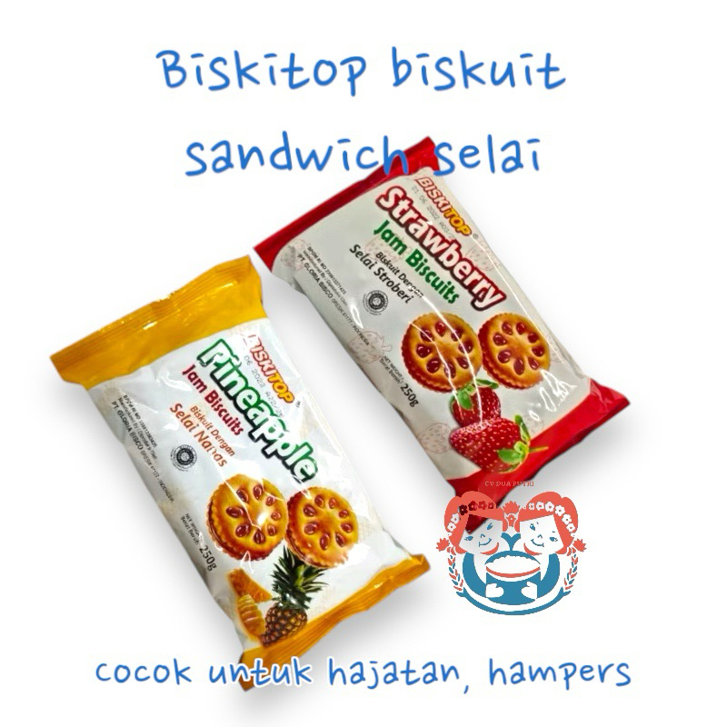 

Biskitop slai olai biskuit / kue hampers / kue hajatan 250gr