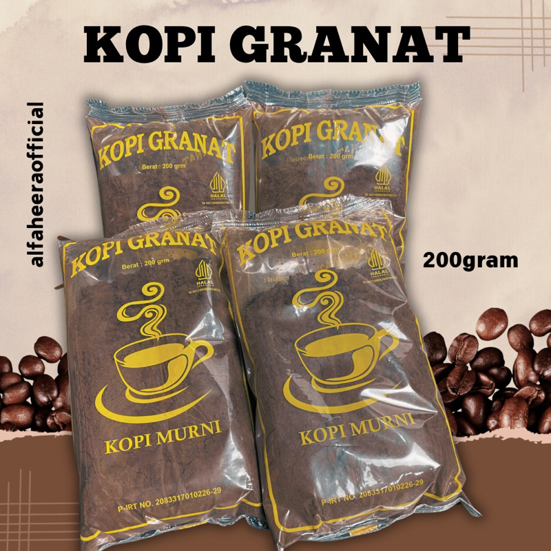 

KOPI GRANAT KOPI LELET MURNI KHAS SARANG REMBANG ASLI