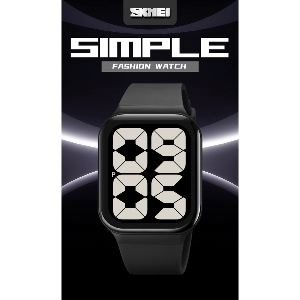 SKMEI 1995 Original Jam Tangan Digital LED Tahan Air