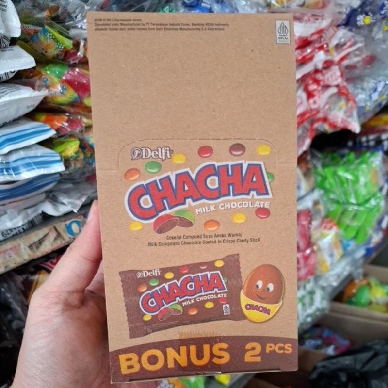 

Cha Cha Delfi Milk Cholate Isi 20 bonus 2