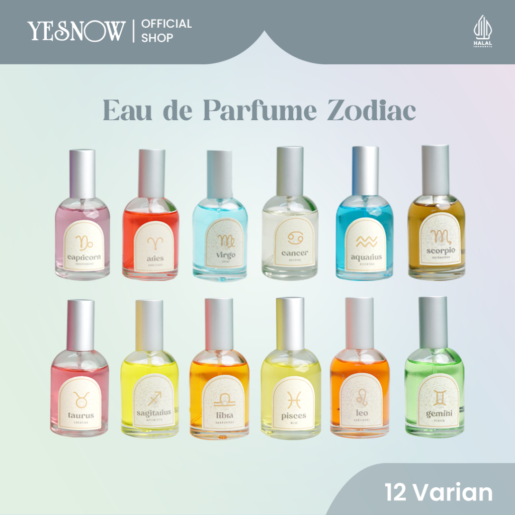 Eau De Parfume Zodiac Yesnow 35ml  - Parfum EDP Wangi Tahan Lama