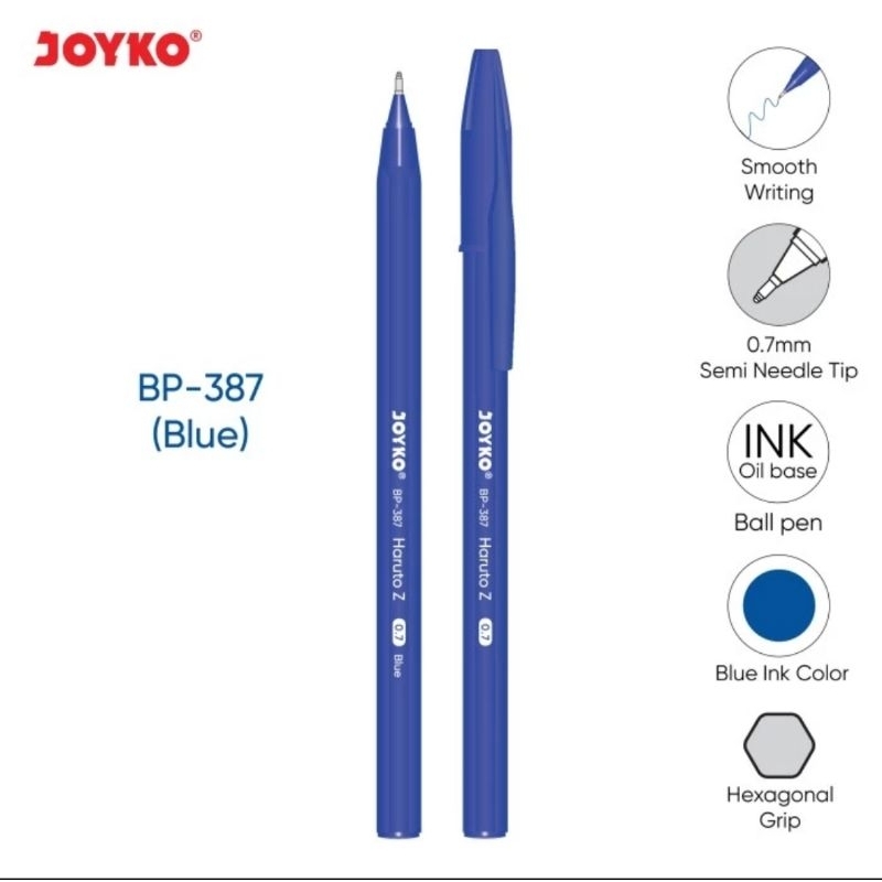 

Ball pen Pulpen Pena Joyko BP-387 Haruto Z 0.7 mm