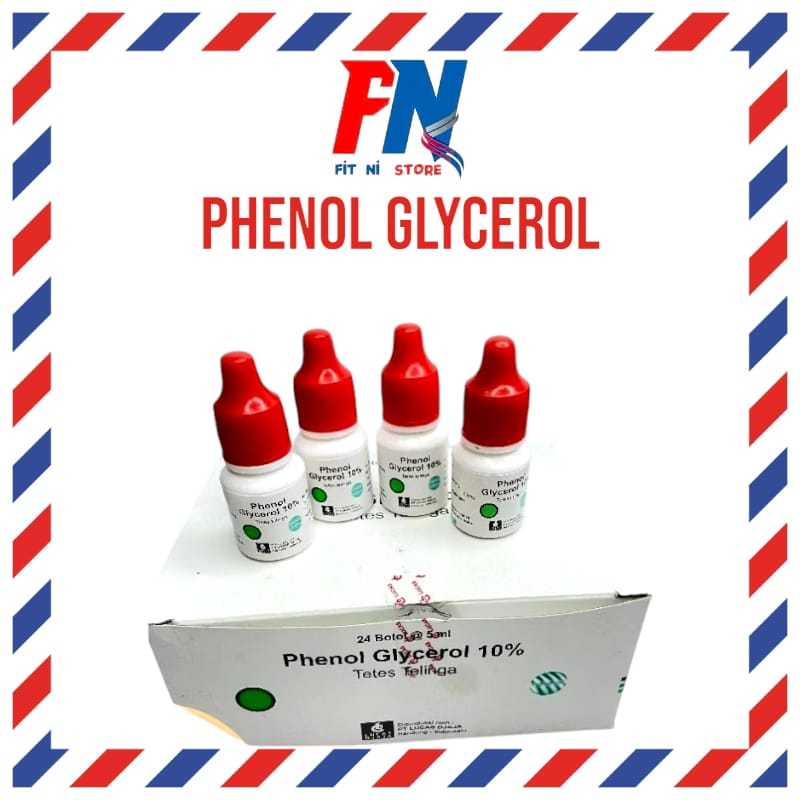Phenol Glycerol 5ml Tetes Telinga EXP PANJANG