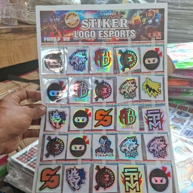 

Stiker Logo Esports 25pc Layar Grosir