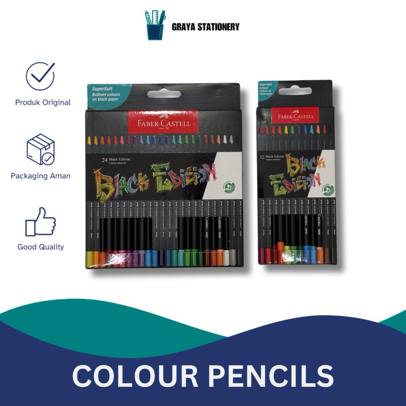 

Faber-Castell Black Edition Colour Pencils