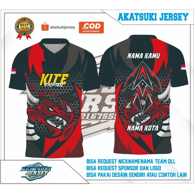 JERSEY LAYANGAN ADUAN CUSTOM