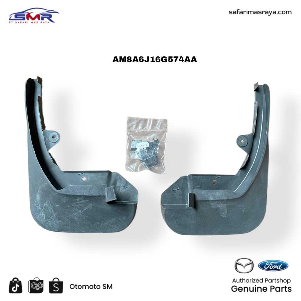 Mudflap Mudguard Pelindung Lumpur Depan Ford Fiest Original AM8A6J16G574AA