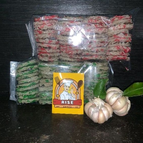 

Renggining mentah khas bandung renyah dan guring rise snack