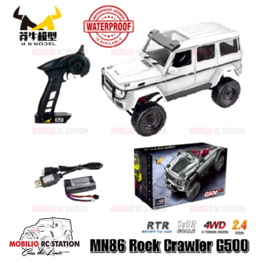 MN86 RTR Benz G500 4WD 1/12 RC Rock Crawler Offroad Adventure