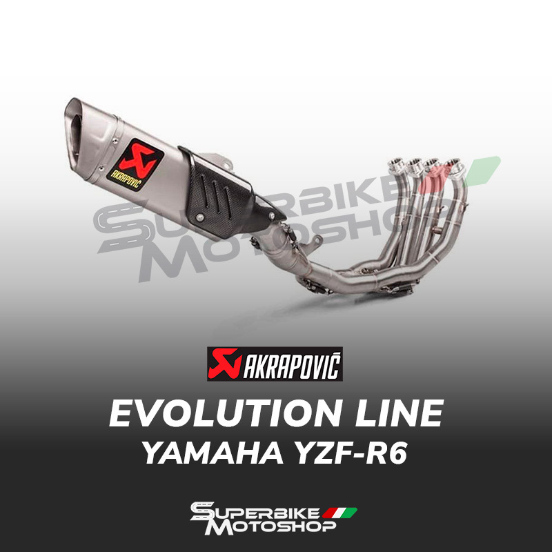Akrapovic Evolution Line Titanium Full System Yamaha R6