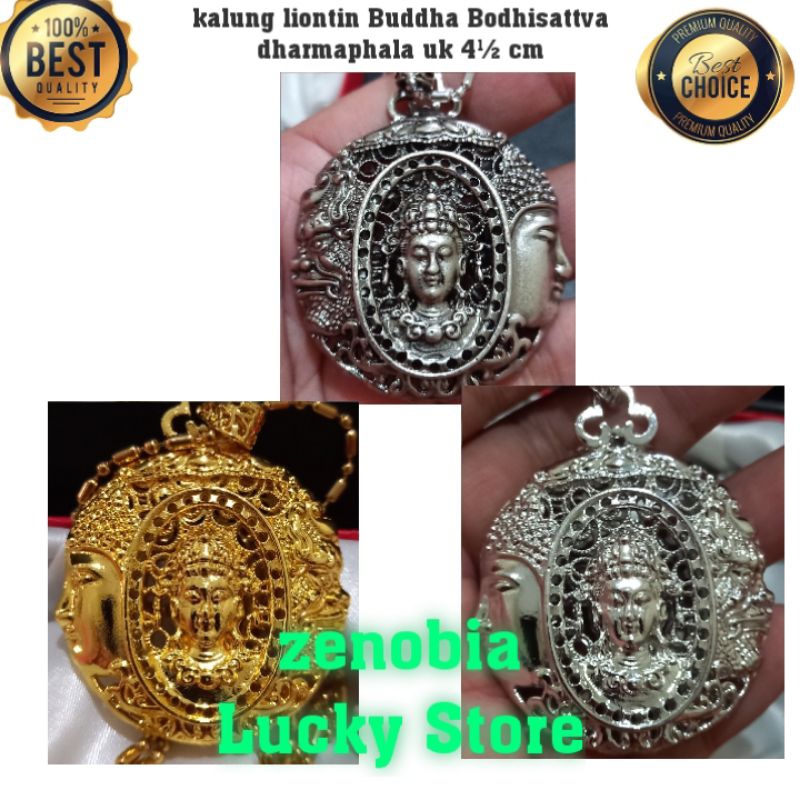kalung liontin premium vajra Buddha Bodhisattva Semesta Alam