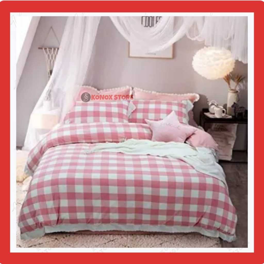 Emily Pink - Sprei Homemade Sudut Karet Motif Dewasa Aesthetic