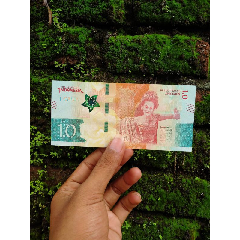 Tesnot Penari 1.0 Perum Peruri spesimen The Beauty Of Indonesia