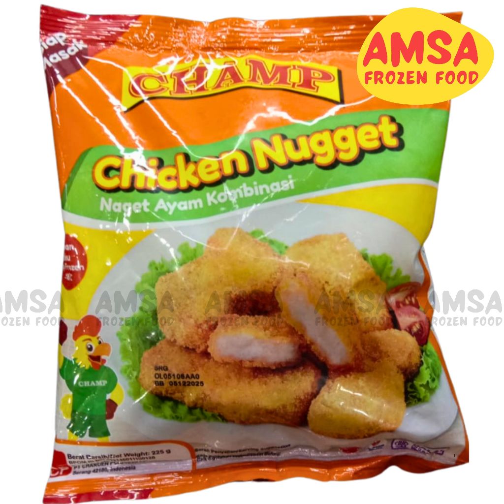 

Champ Chicken Nugget 225 gr / Naget Ayam