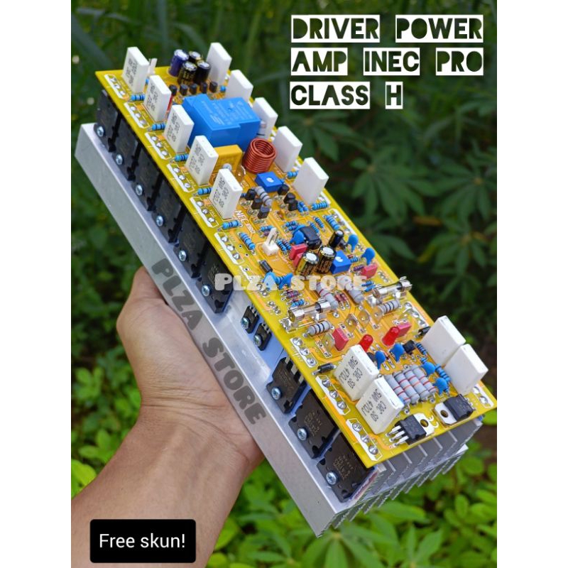 Driver power amplifier Class H I-NEC PRO 2U 25cm bandar power driver ampli INEC pro balap super clar