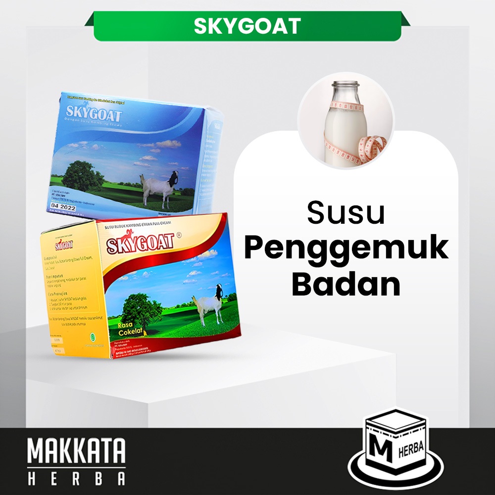 

SKY GOAT SUSU KAMBING SKYGOAT Susu Penggemuk Badan Dewasa Susu Kambing Etawa Sachet Susu Protein