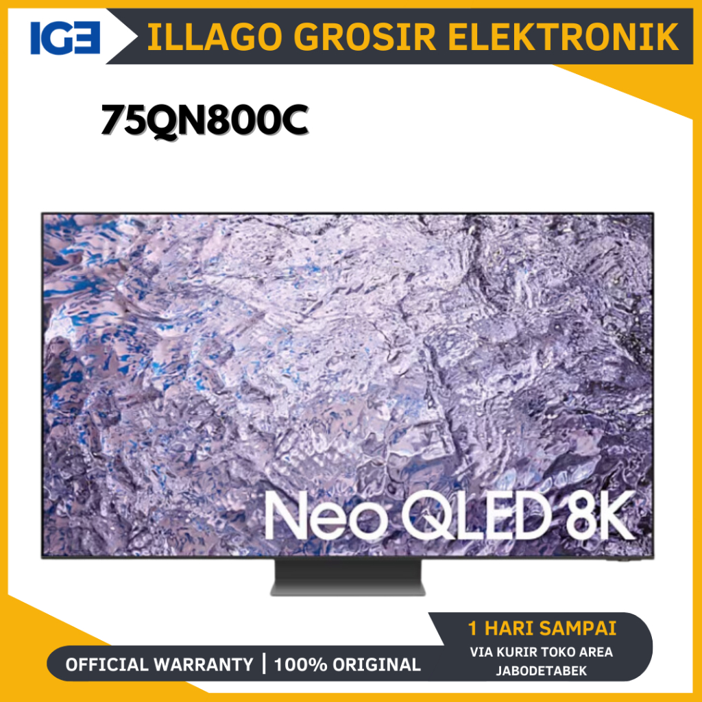 SAMSUNG 75QN800C Neo QLED 8K Smart TV 75 Inch