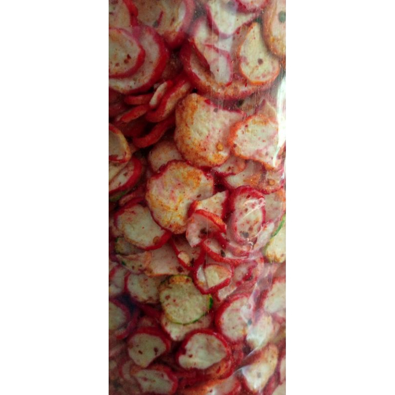 

seblak kering pedas aroma daun jeruk