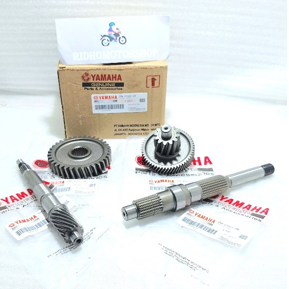 GIGI RASIO GEAR BOX SET RASIO GIGI RASIO 2DP YAMAHA NMAX N MAX N-MAX OLD LAMA ORIGINAL YAMAHA BARU