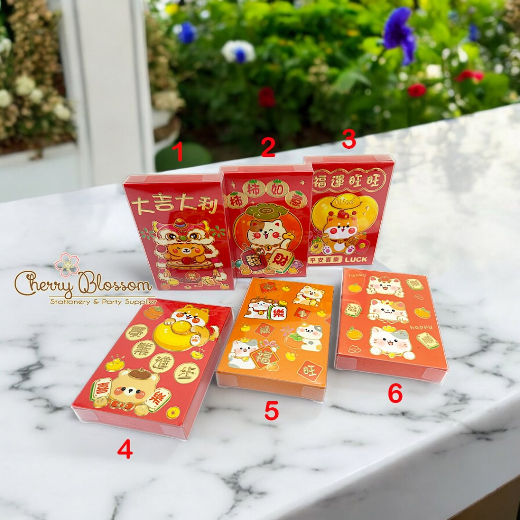 

Angpao Imlek karakter Kucing Lucu Universal Hong Bao Box