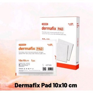 Kasa Dermafix Pad 10 x 10cm OneMed Box isi 10pc / Kasa Steril/ Melolin