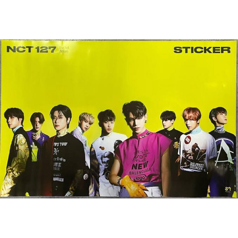 [READY] Official Poster NCT 127 Sticker