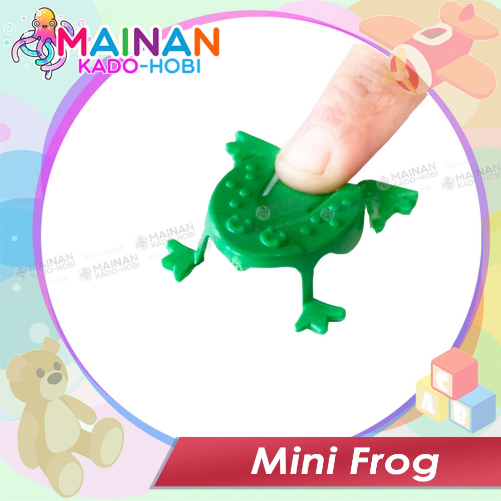 HOBI KOLEKSI MAINAN PRANK ANAK JADUL TRADITIONAL PENCET KATAK KODOK LONCAT JUMPING FROG
