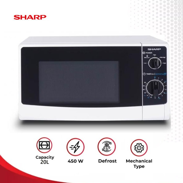 sharp microwave r-220ma-wh