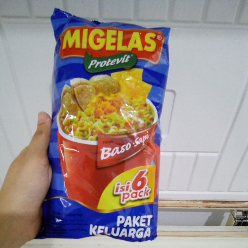 

Mi Gelas Isi 6 pack Paket Keluarga rasa Baso Sapi uk 180 gr